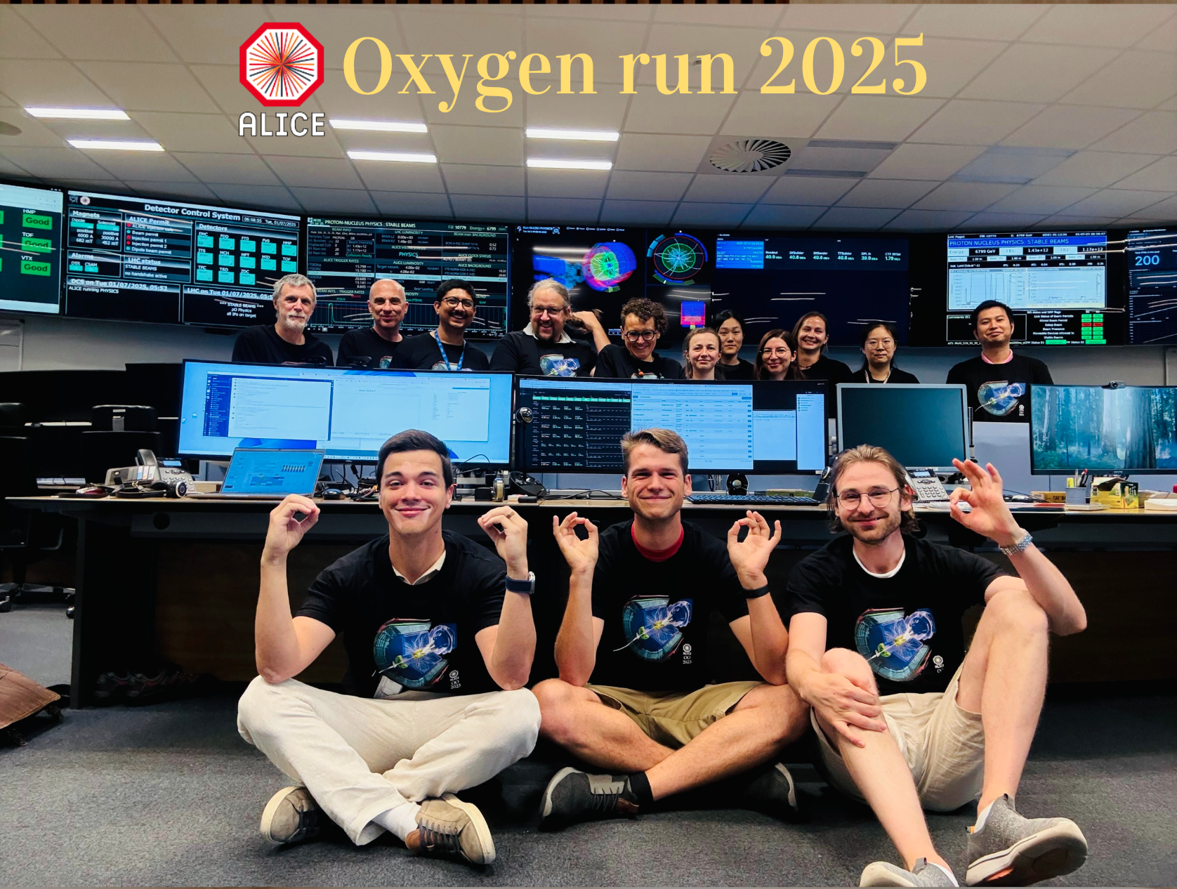 ALICE control room