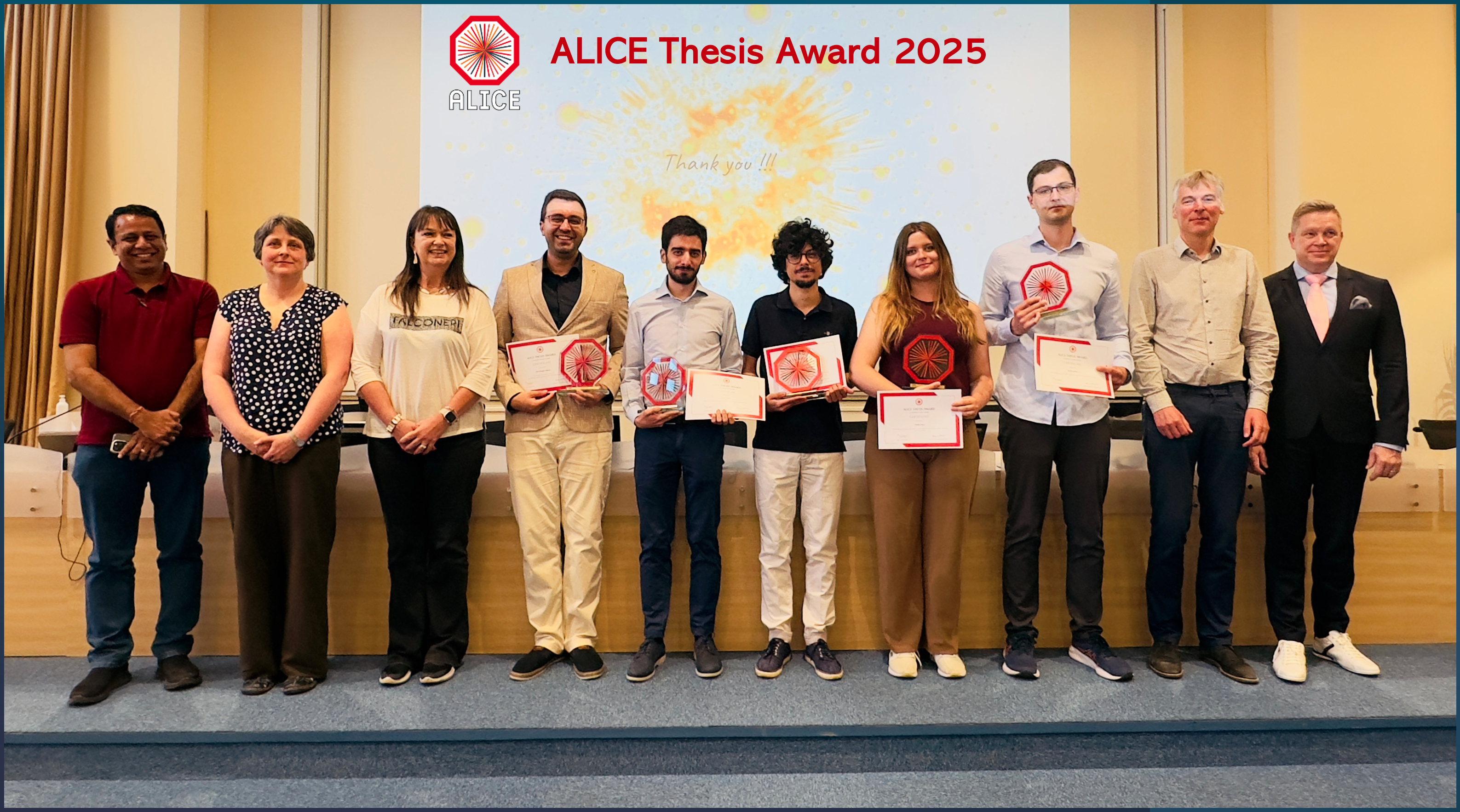 ALICE Thesis Award 2025